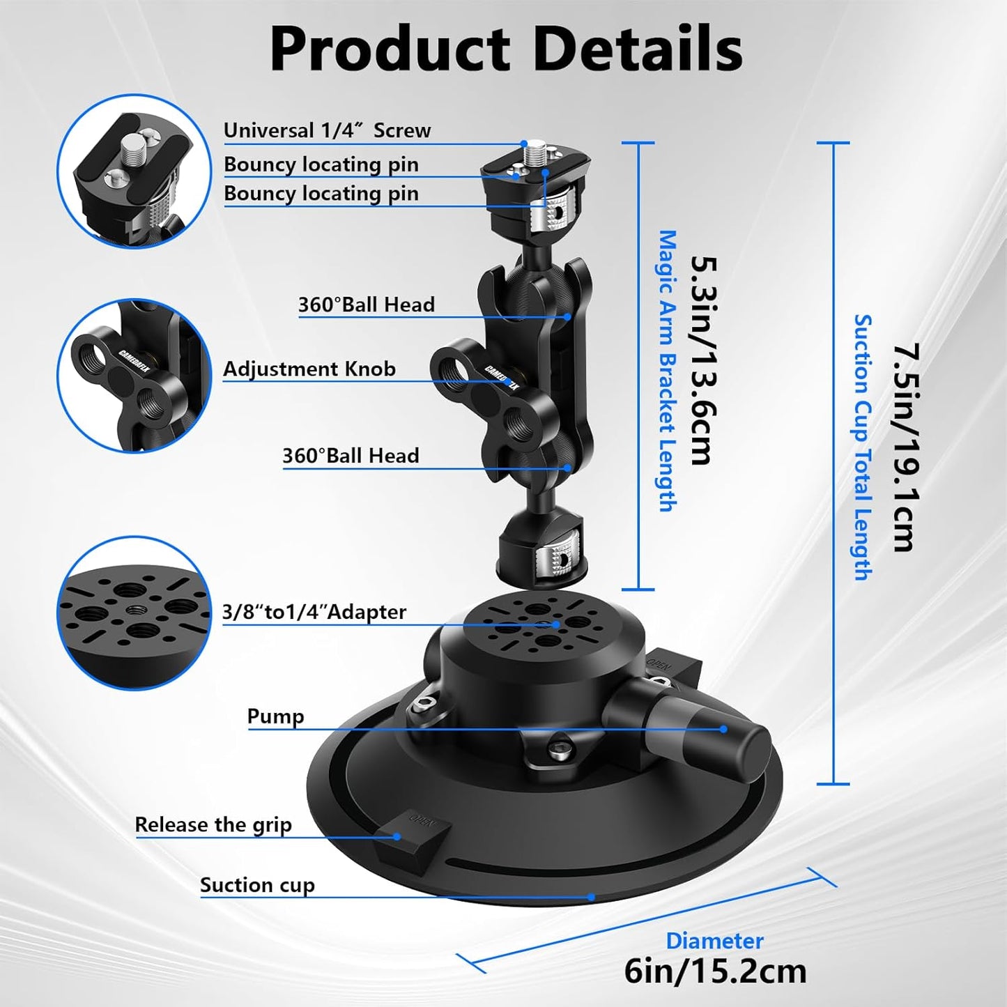 stealth mount X - Phone Mount