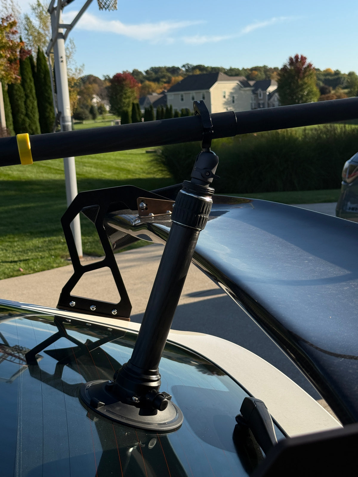 Vistamounts Single Suction Support for Insta360 3 meter Extended Selfie Stick